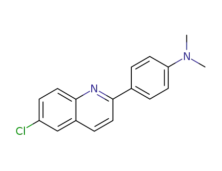 4-(6-chloroquinolin-2-yl)-N,N-dimethylaniline