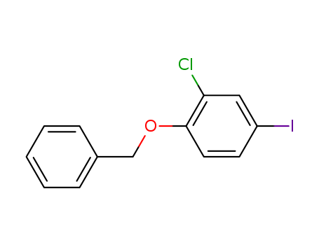 Benzene, 2-chloro-4-iodo-1-(phenylmethoxy)-