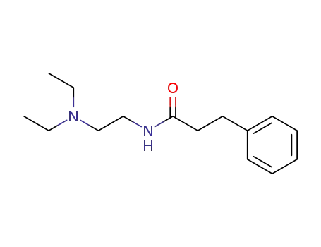 Propionamide, N-(2-(diethylamino)ethyl)-3-phenyl-