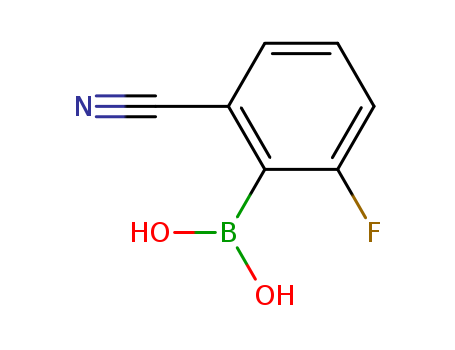 2-Cyano-6-fluorophenylboronic acid 656235-44-8