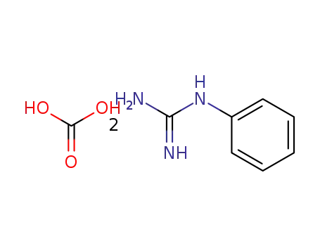Molecular Structure of 6291-89-0 (PHENYLGUANIDINE CARBONATE)