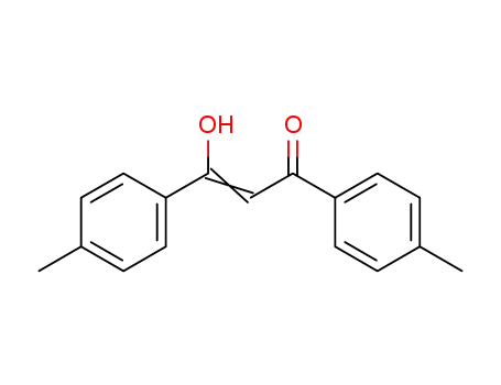 Molecular Structure of 62375-98-8 (2-Propen-1-one, 3-hydroxy-1,3-bis(4-methylphenyl)-)
