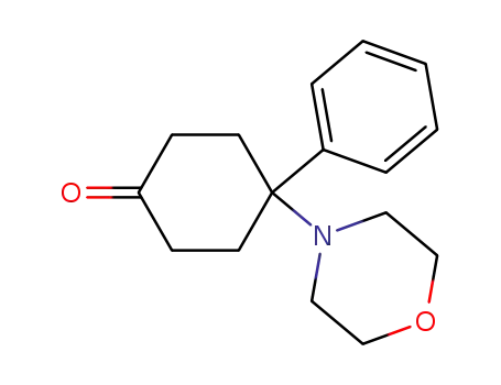 Molecular Structure of 1004548-07-5 (4-morpholino-4-phenylcyclohexanone)