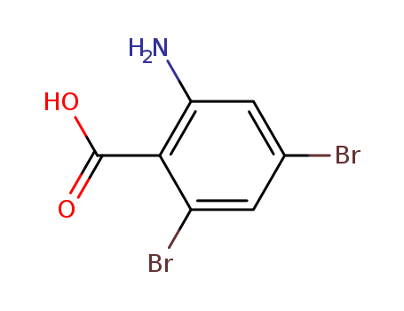 2-Amino-4,6-Dibromobenzoic Acid  Cas no.81190-68-3 98%