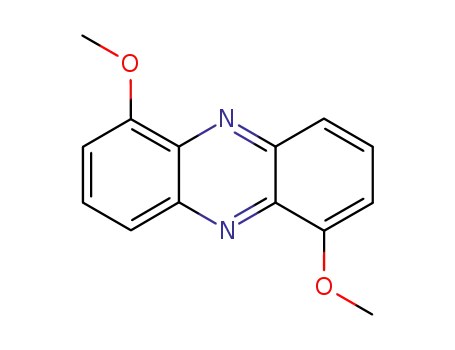 Molecular Structure of 13398-79-3 (Phenazine, 1,6-dimethoxy-)
