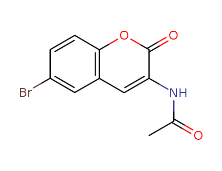 N-(6-bromo-2-oxo-chromen-3-yl)acetamide cas  33404-13-6