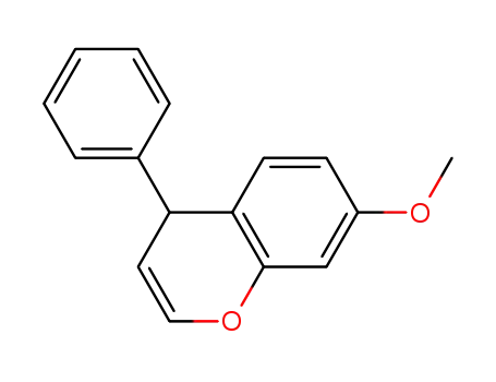 Molecular Structure of 1393362-05-4 (4-phenyl-7-methoxy-4H-chromene)
