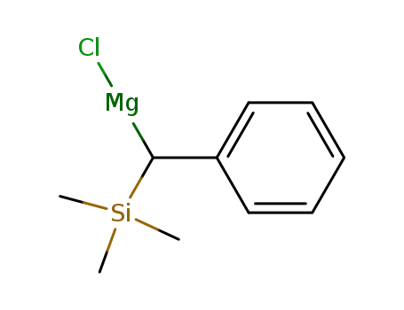 Molecular Structure of 131131-40-3 (CH(C<sub>6</sub>H<sub>5</sub>)Si(CH<sub>3</sub>)3MgCl)
