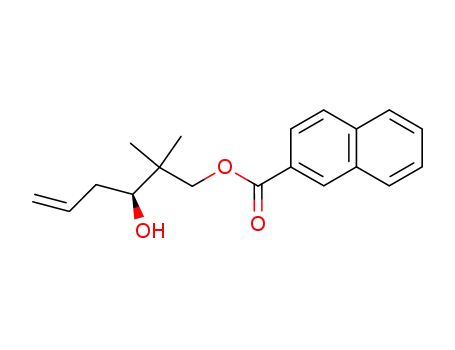 (S)-naphthalne-2-carboxylic acid 3-hydroxy-2,2-dimethyl-hex-5-enyl ester