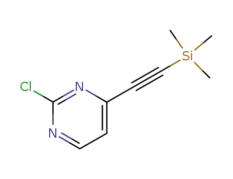 2-클로로-4-트리메틸실라닐에티닐-피리미딘