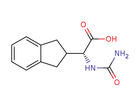 (R)-N-carbamylindanylglycine