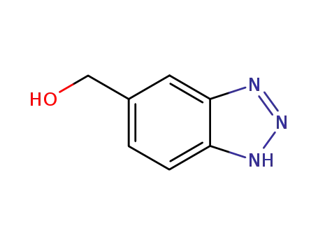 Molecular Structure of 106429-67-8 ((1H-BENZO[D][1,2,3]TRIAZOL-5-YL)METHANOL)