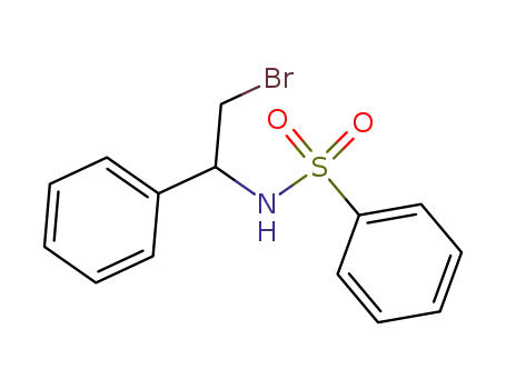 N-(2-bromo-1-phenylethyl)benzenesulfonamide