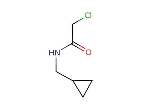 Molecular Structure of 51937-76-9 (2-chloro-N-(cyclopropylmethyl)acetamide)