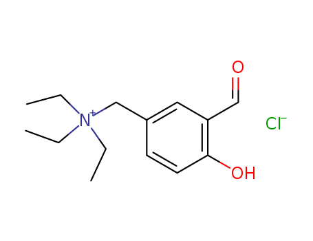 Benzenemethanaminium, N,N,N-triethyl-3-formyl-4-hydroxy-, chloride