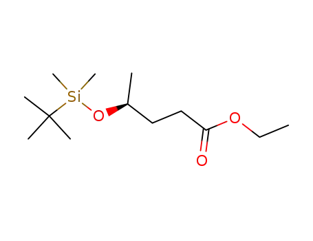 Pentanoic acid, 4-[[(1,1-dimethylethyl)dimethylsilyl]oxy]-, ethyl ester,
(4S)-