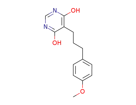 5-[3-(4-methoxy-phenyl)-propyl]-pyrimidine-4,6-diol