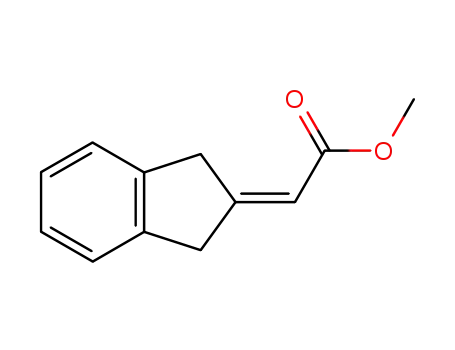 Acetic acid, (1,3-dihydro-2H-inden-2-ylidene)-, methyl ester