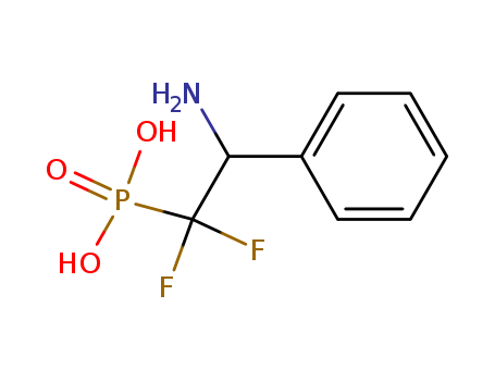 (R-2-AMINO-1,1-DIFLUORO2-PHENYL)ETHYLPHOSPHONIC ACID