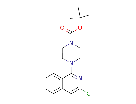 1-Piperazinecarboxylic acid, 4-(3-chloro-1-isoquinolinyl)-,
1,1-dimethylethyl ester