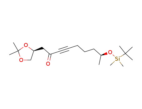 (S)-8-(tert-Butyl-dimethyl-silanyloxy)-1-((S)-2,2-dimethyl-[1,3]dioxolan-4-yl)-non-3-yn-2-one