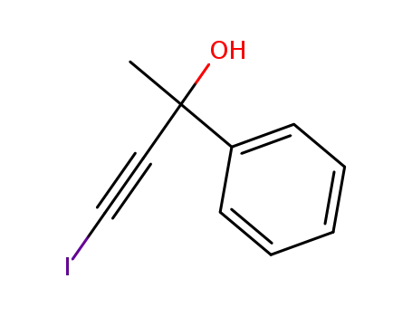 Benzenemethanol, a-(iodoethynyl)-a-methyl-