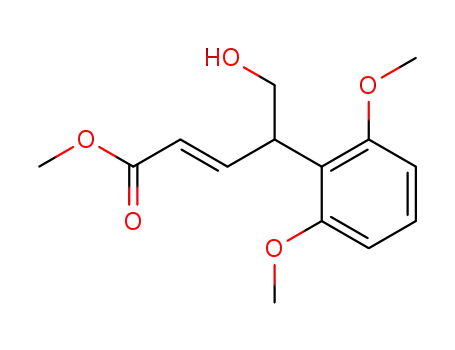 methyl 4-(2,6-dimethoxyphenyl)-5-hydroxy-(2E)-pentenoate