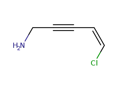 4-Penten-2-yn-1-amine, 5-chloro-, (4Z)-