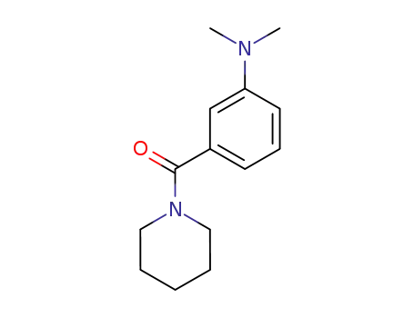 Piperidine, 1-(m-(dimethylamino)benzoyl)-