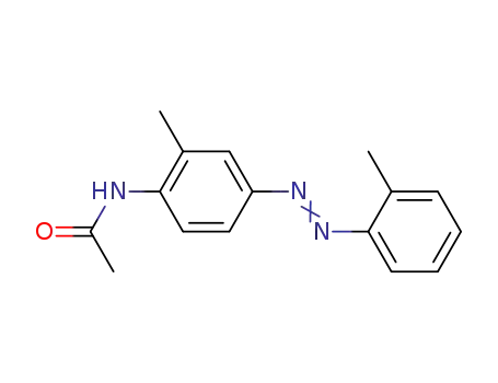 Molecular Structure of 588-23-8 (4-ACETAMIDO-2',3-DIMETHYLAZOBENZENE)