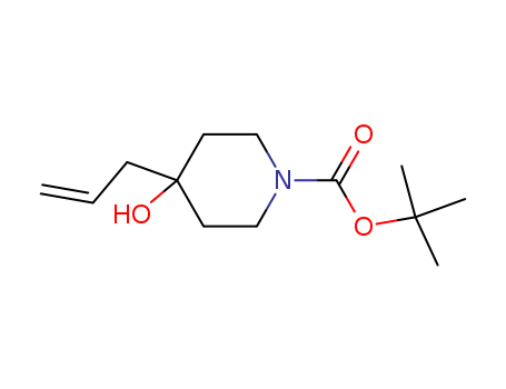 4-HYDROXY-4-(2-ALLYL)PIPERIDINE-1-CARBOXYLIC ACID TERT-BUTYL ESTERCAS