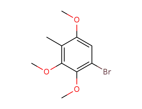 Molecular Structure of 1000880-09-0 (1-bromo-2,3,5-trimethoxy-4-methylbenzene)