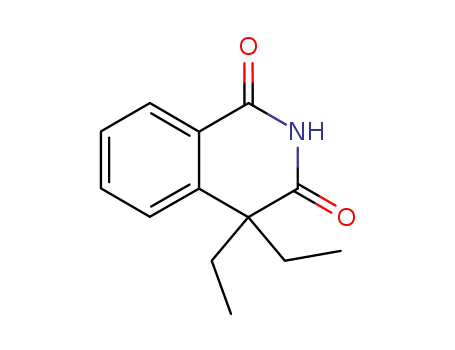 Molecular Structure of 29777-45-5 (4,4-diethyl-4<i>H</i>-isoquinoline-1,3-dione)