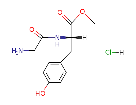 L-Tyrosine, glycyl-, methyl ester, monohydrochloride
