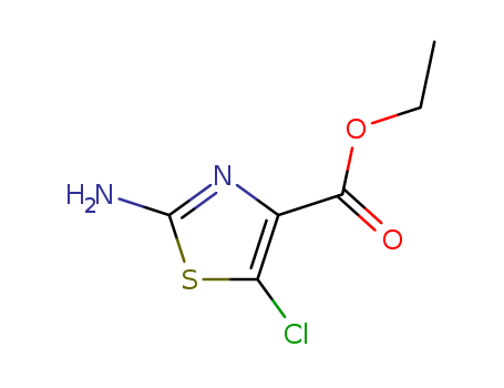4-Thiazolecarboxylicacid,2-amino-5-chloro-,ethylester(9CI)