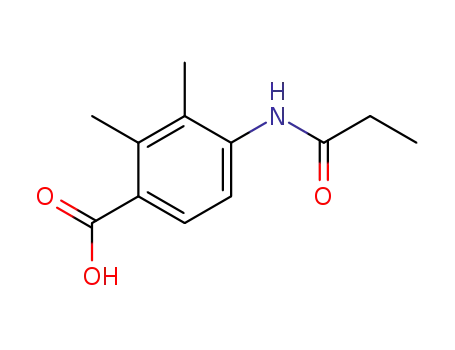 2,3-dimethyl-4-propionylamino-benzoic acid