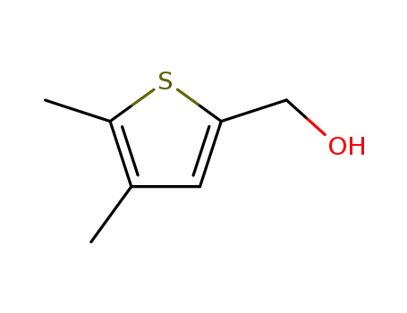 Molecular Structure of 74379-21-8 (4,5-Dimethyl-2-thiopheneMethanol)