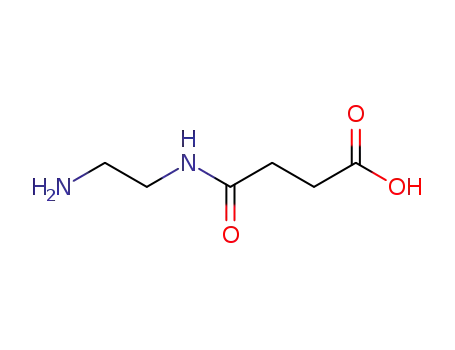 Molecular Structure of 57530-93-5 (Butanoic acid, 4-[(2-aminoethyl)amino]-4-oxo-)