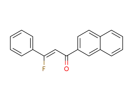 (Z)-3-fluoro-1-(naphthalen-2-yl)-3-phenylprop-2-en-1-one