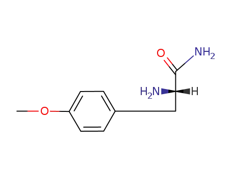 Molecular Structure of 7621-94-5 (O-methyltyrosinamide)