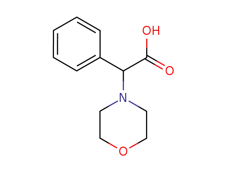 Molecular Structure of 6342-19-4 (MORPHOLIN-4-YL-PHENYL-ACETIC ACID)