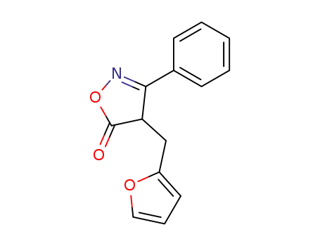 4-Furan-2-ylmethyl-3-phenyl-4H-isoxazol-5-one