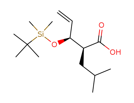 (2S,3S)-3-(tert-butyldimethylsilanyloxy)-2-isobutylpent-4-enoic acid