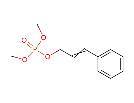 Molecular Structure of 64960-08-3 (Phosphoric acid, dimethyl 3-phenyl-2-propenyl ester)