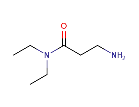 Molecular Structure of 71274-45-8 (Propanamide, 3-amino-N,N-diethyl-)