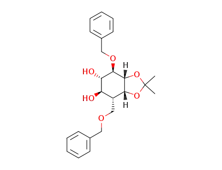 1D-6-O-benzyl-3-deoxy-3-(benzyloxymethyl)-1,2-O-isopropylidene-myo-inositol