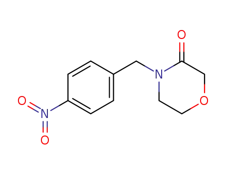4-(p-nitrobenzyl)morpholin-3-one