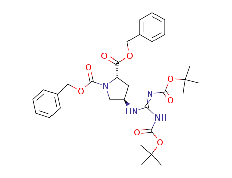 (2S,4R)-N<sup>α</sup>-Cbz-4-N,N'-di-Boc-guanidinoproline benzyl ester