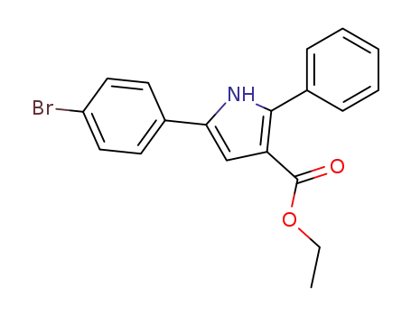 ethyl 5-(4-bromophenyl)-2-phenyl-1H-pyrrole-3-carboxylate