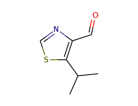 4-티아졸카르복스알데히드, 5-(1-메틸에틸)-(9CI)